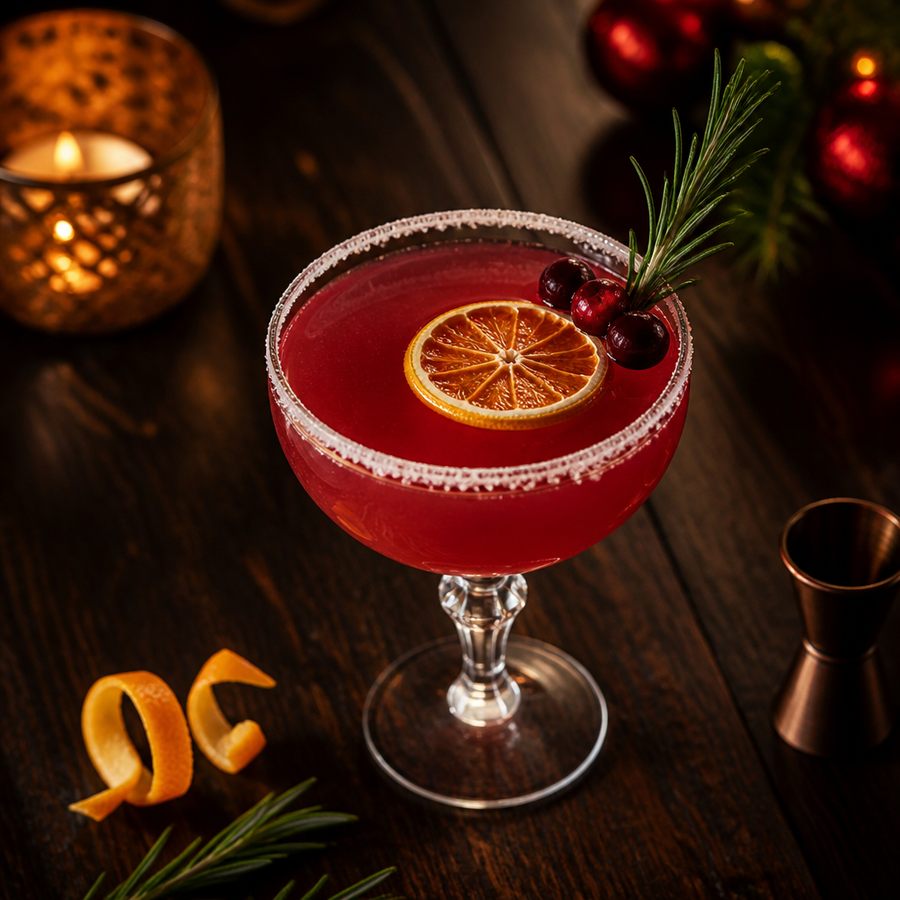 Recept na koktejl Vánoční Margarita