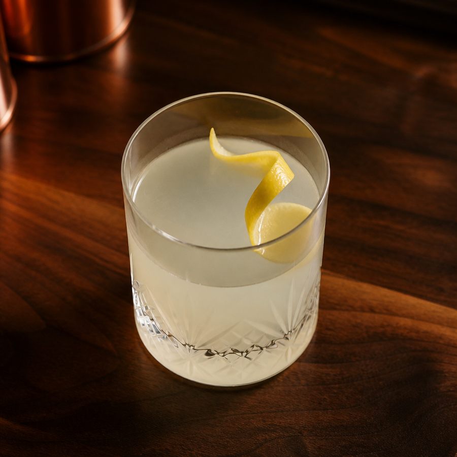 receta del cóctel Clarified Vodka Milk Punch