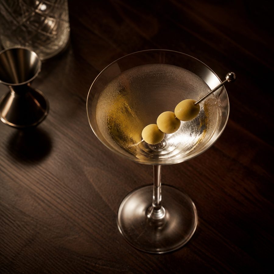 Classic Martini cocktail opskrift