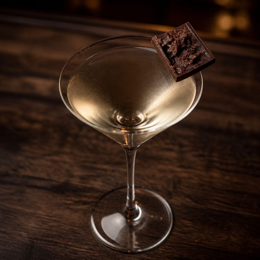 Clear Chocolate Martini สูตรค็อกเทล