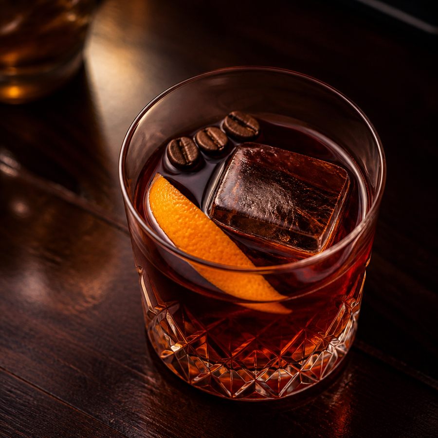 Coffee Negroni resep koktail