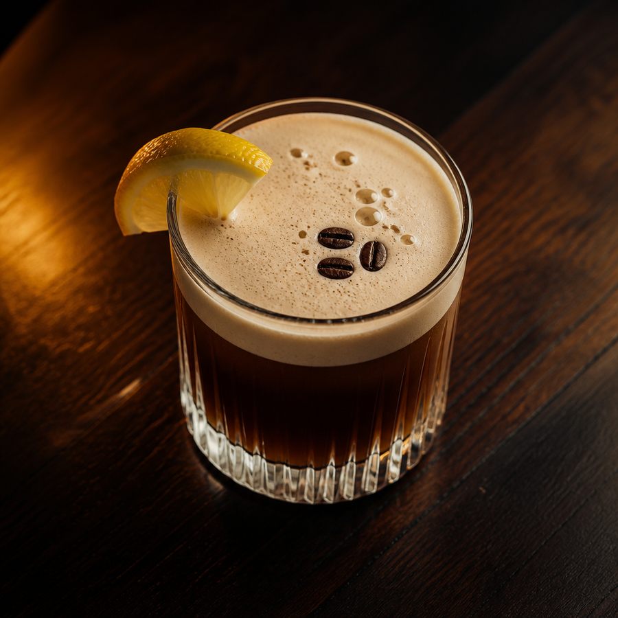 Coffee Sour resep koktail