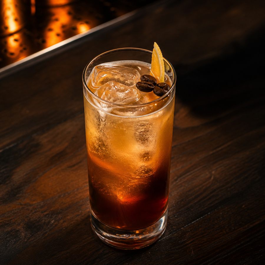 Coffee & Tonic สูตรค็อกเทล