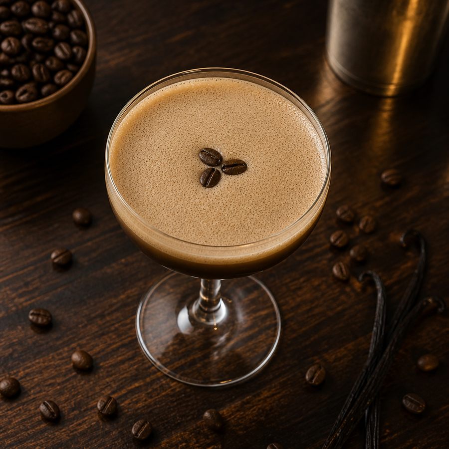 Coffee & Vanilla Daiquiri cocktail opskrift