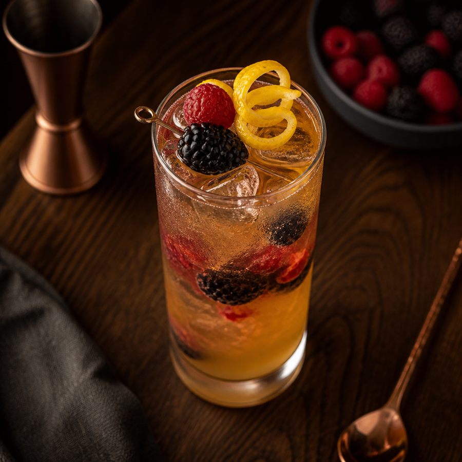Cold Whisky Punch สูตรค็อกเทล
