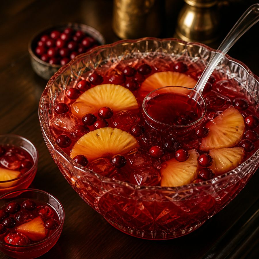 Cranberry Punch resep koktail
