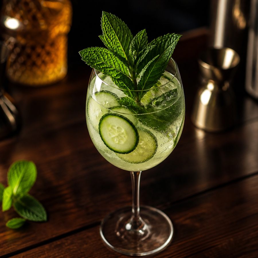 ricetta del cocktail Cucumber & Mint Seltz