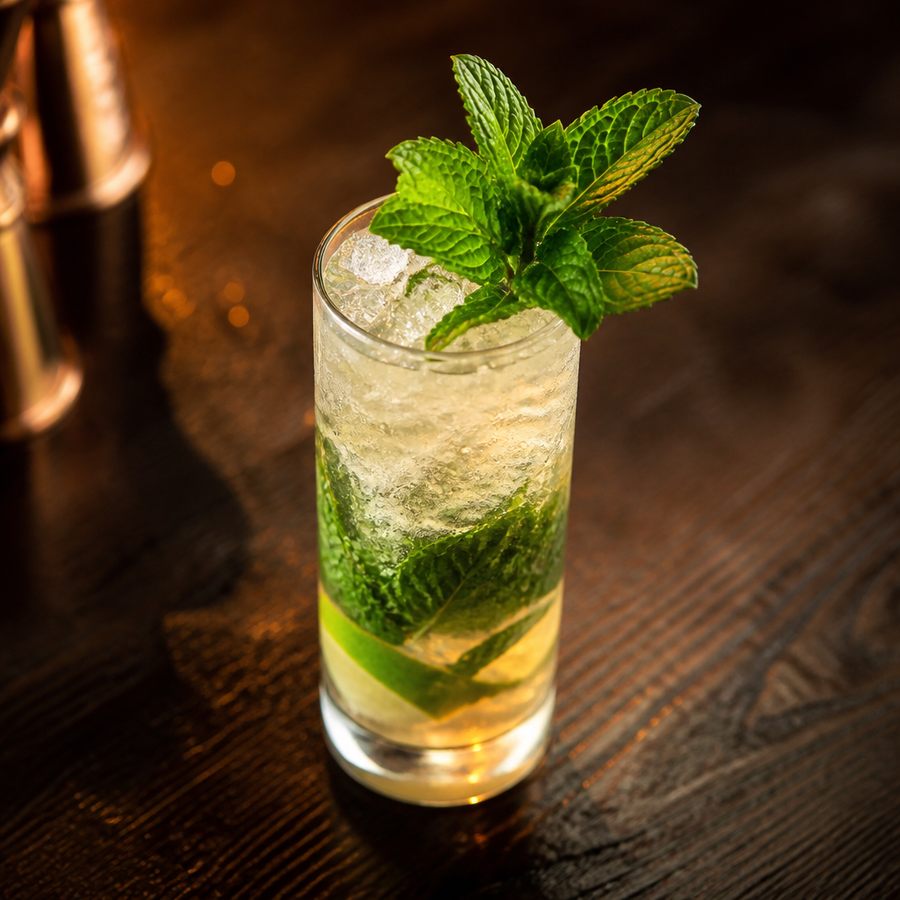 David's Royal Elderflower Mojito สูตรค็อกเทล