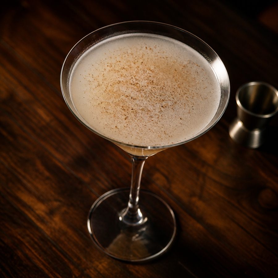 receta del cóctel Dramatic Martini