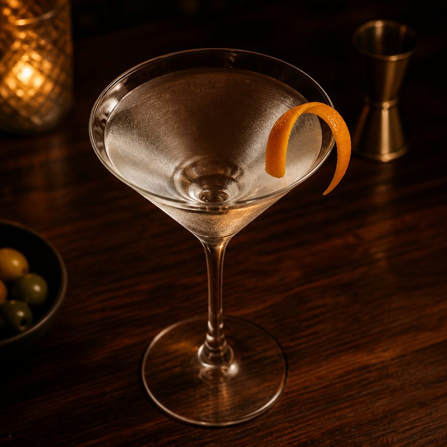 Dry Martini (15:1 ratio) Montgomery's สูตรค็อกเทล