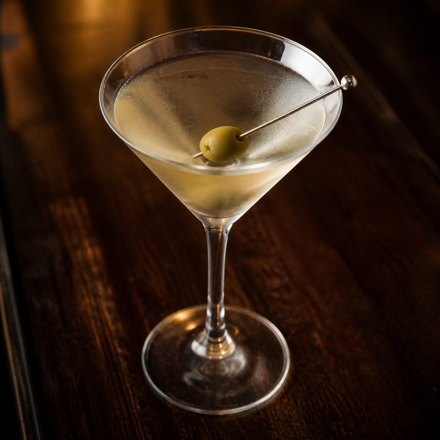 receta del cóctel Dry Martini (10:1 ratio) Preferido Agitado