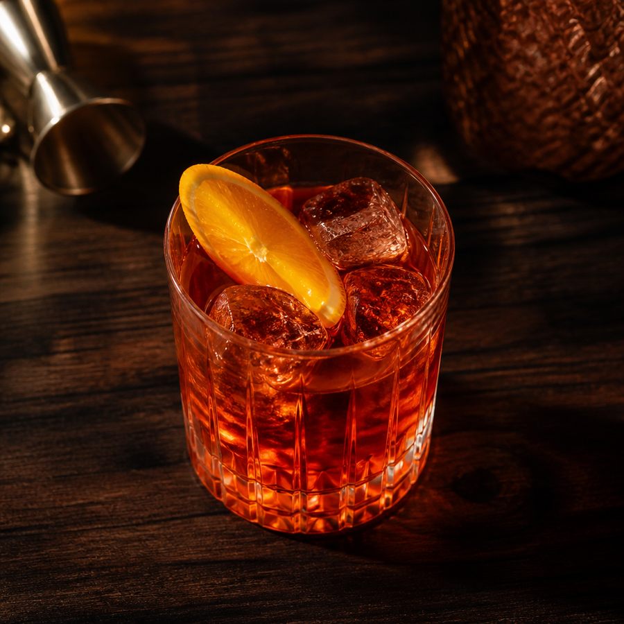 Easy Negroni cocktail opskrift