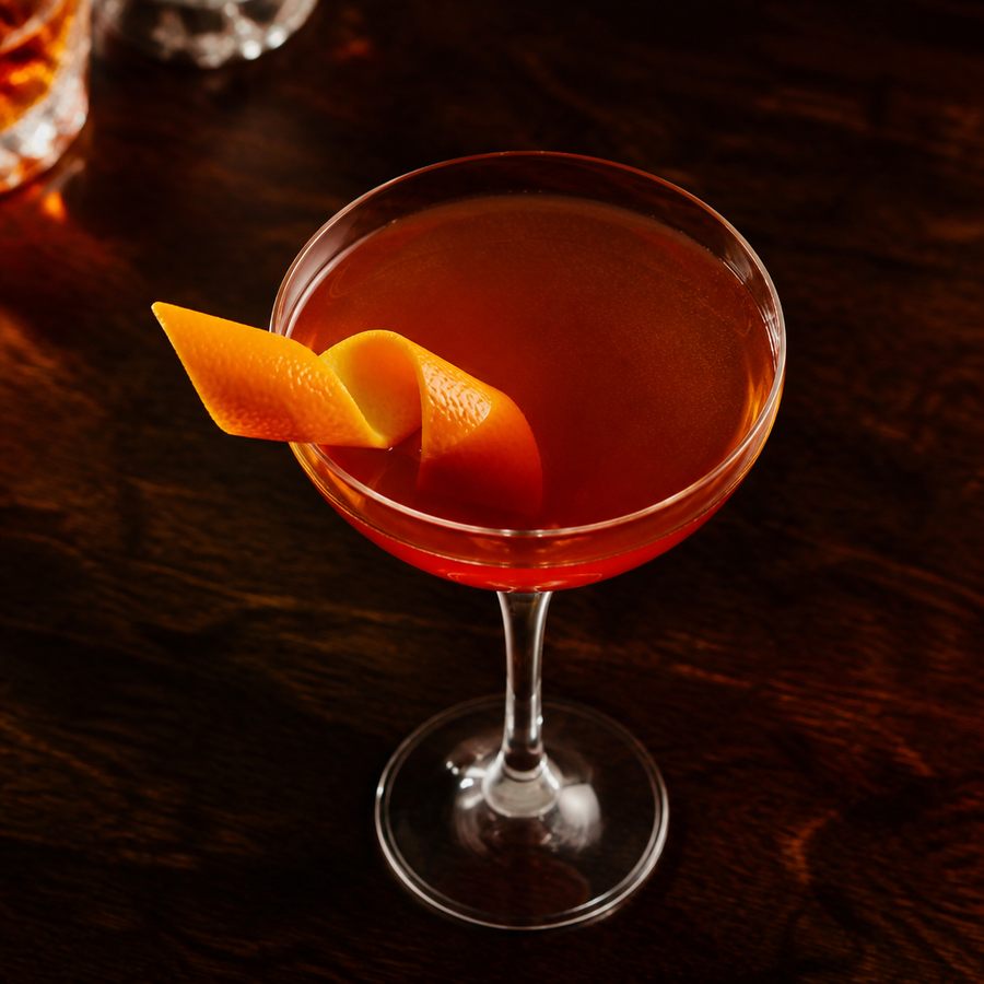 receita do coquetel Eccentric Old-Fashioned
