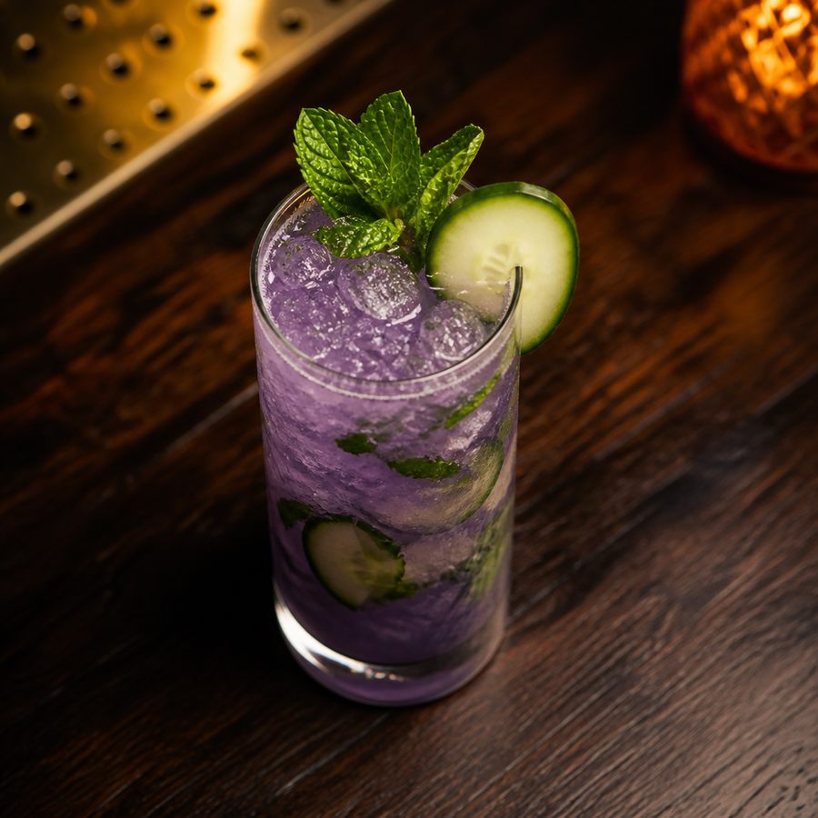 Empress Cucumber smash สูตรค็อกเทล
