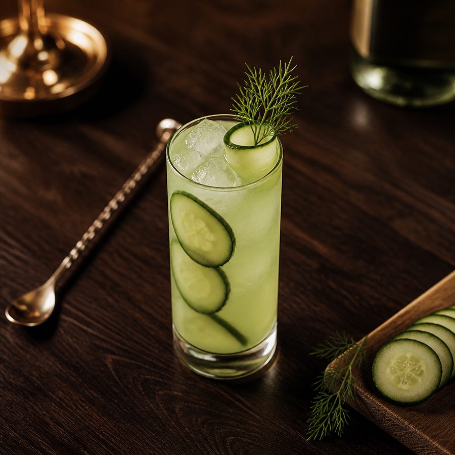 English Garden cocktail opskrift