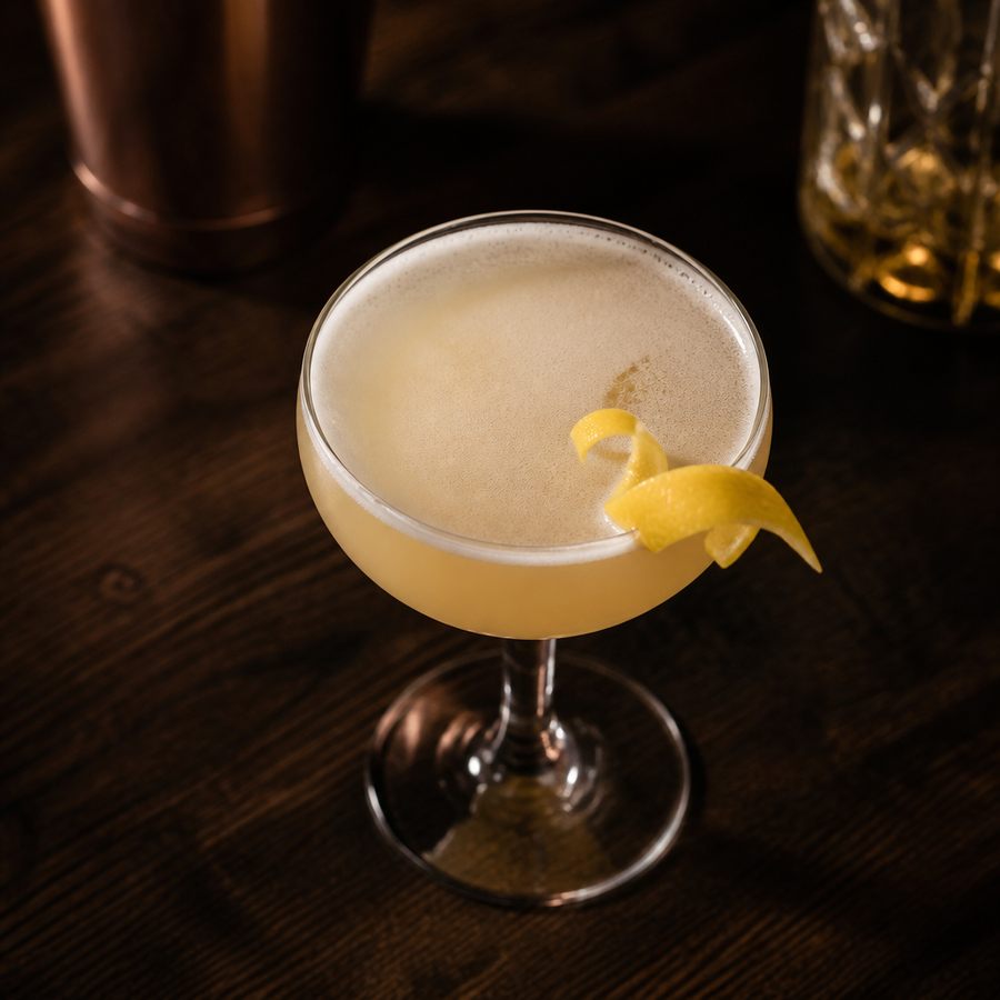 receta del cóctel Fedora Sour