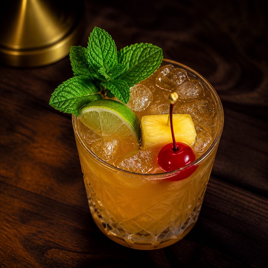 Felix's Mai Tai (Trader Vic's) Cocktail สูตรค็อกเทล