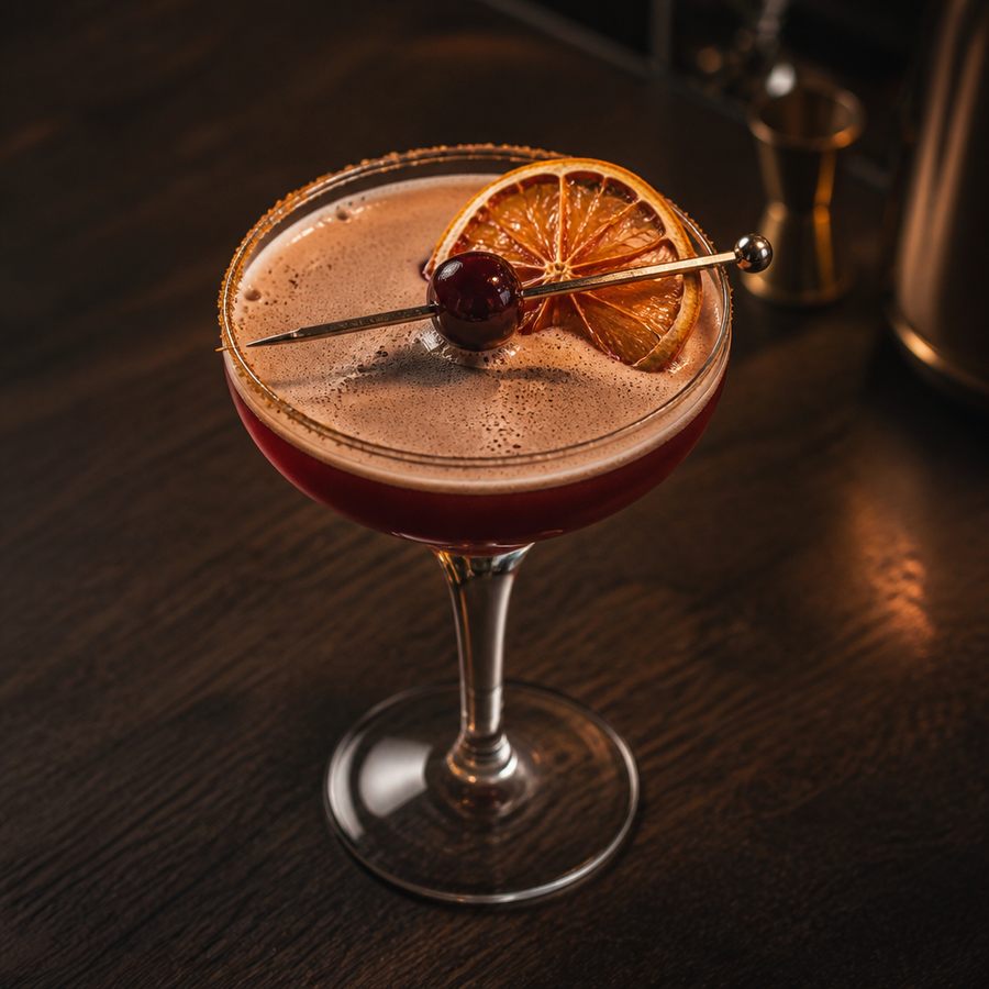 Flailed Coffee Cherry Cocktail Rezept