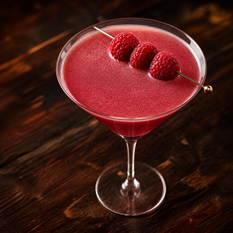 French Bison-Tini cocktail opskrift
