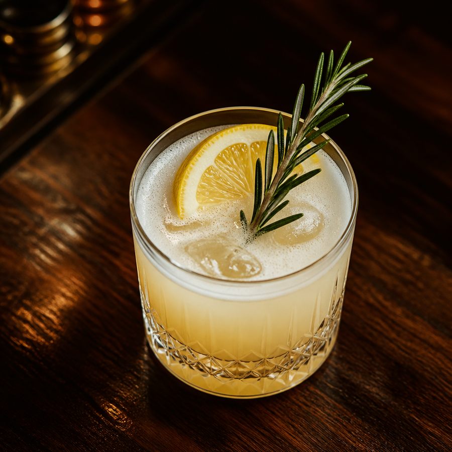 receta del cóctel French Dew Sour
