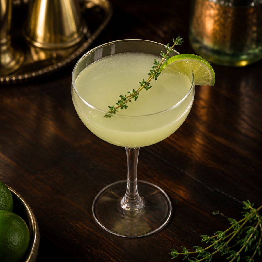 receta del cóctel French Gimlet