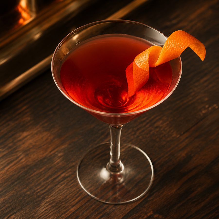 French Negroni สูตรค็อกเทล
