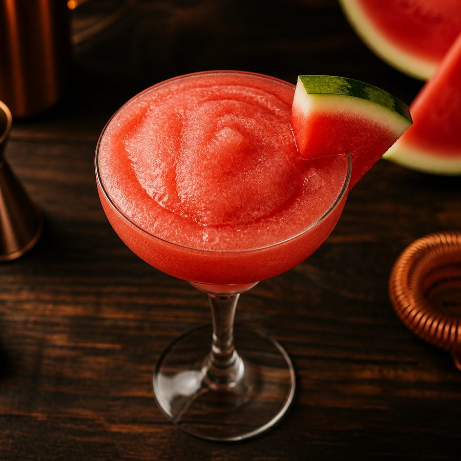Frozen Watermelon Daiquiri cocktail opskrift