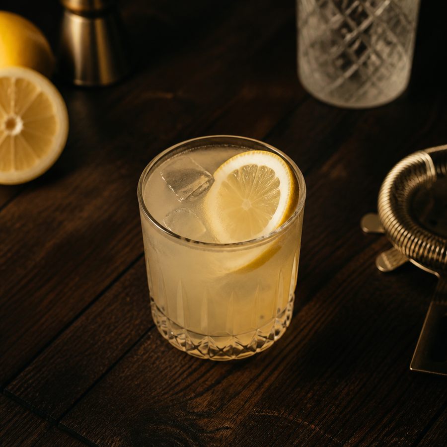 receta del cóctel Gin & French