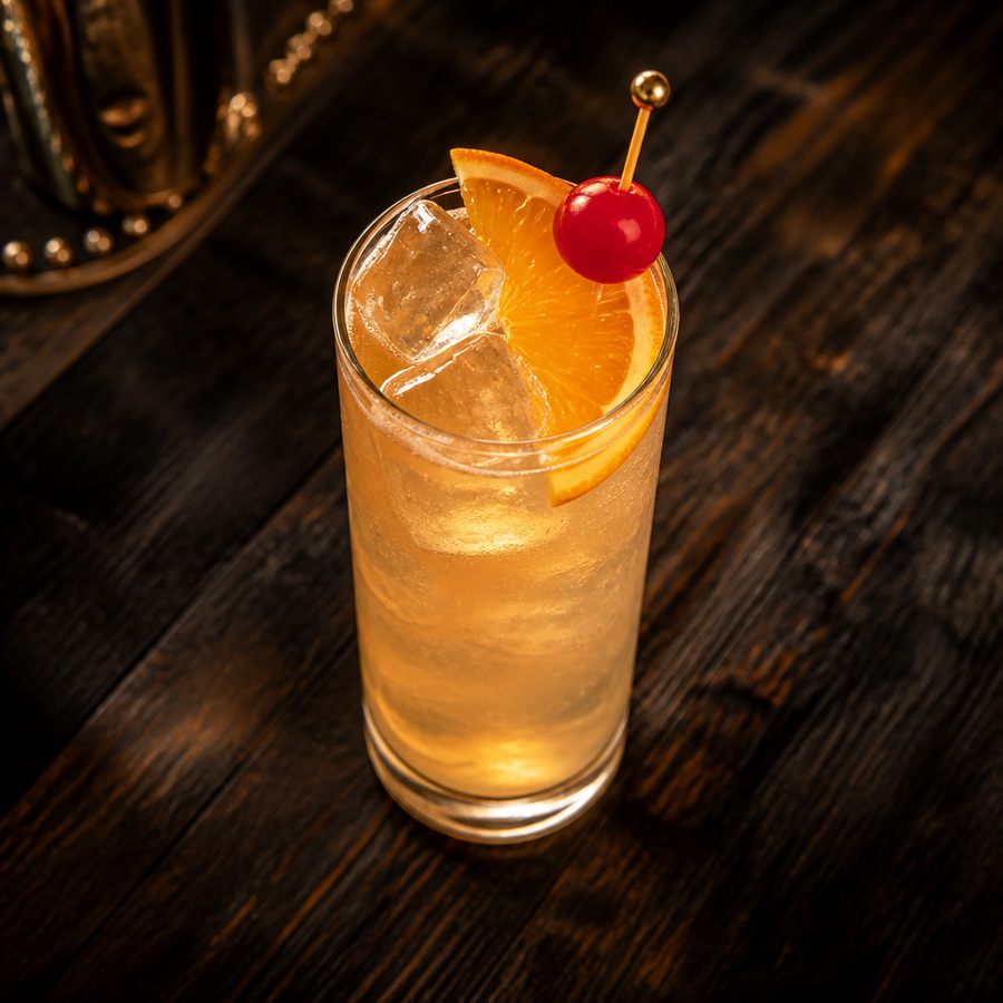 Gin-Ger Tom cocktail opskrift