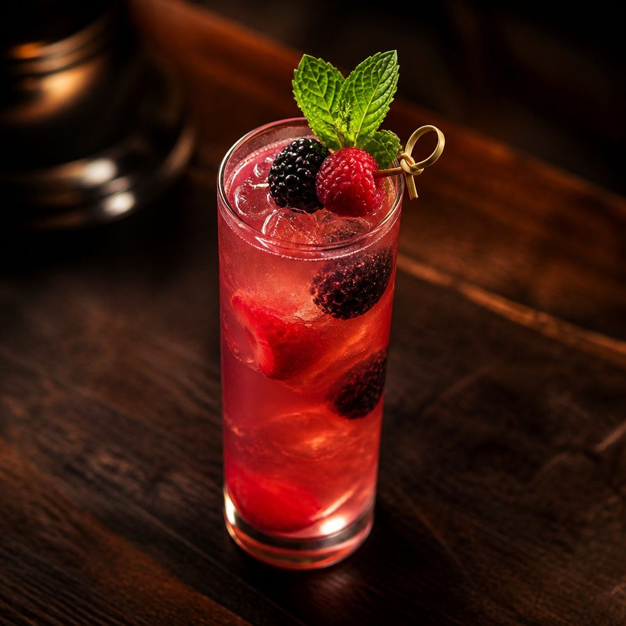 Gin Punch #2 สูตรค็อกเทล
