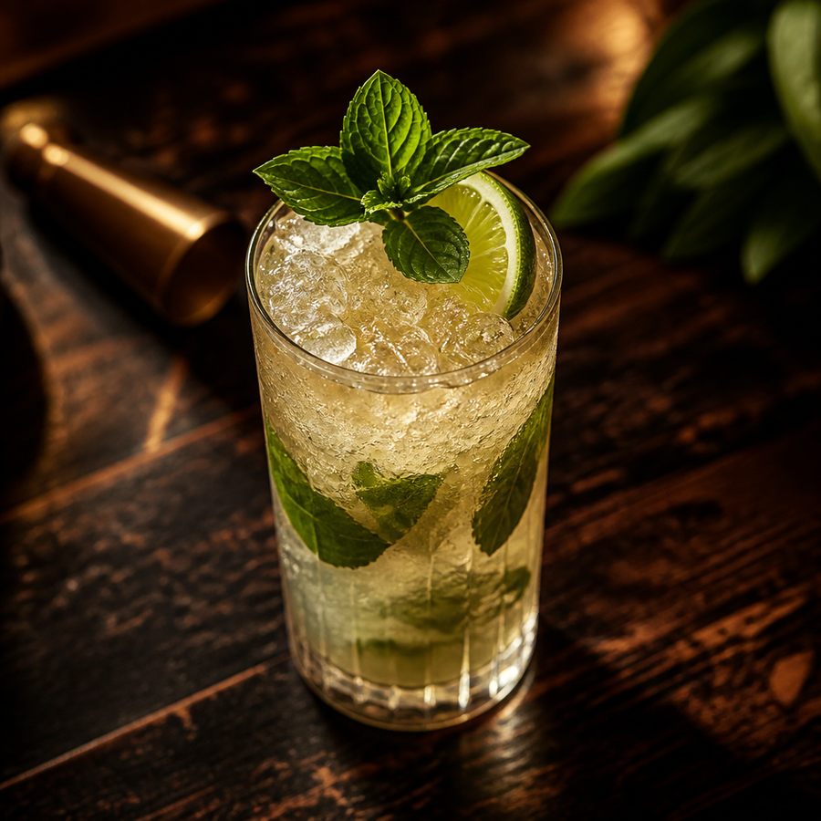 Gin Swizzle rețetă de cocktail