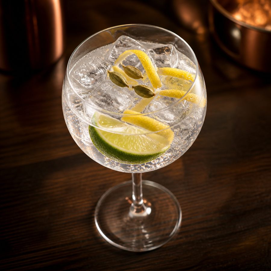 Gin Tonic Cocktail Rezept
