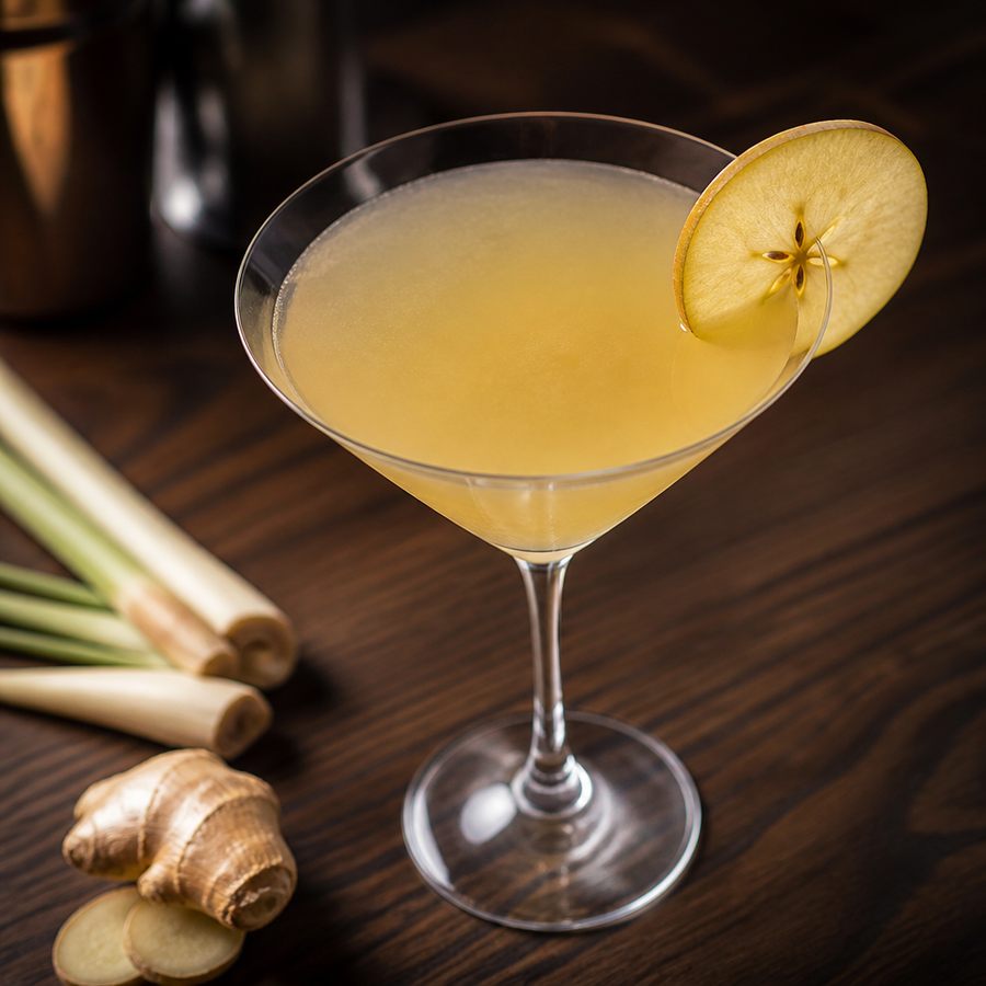 ricetta del cocktail Ginger & Lemongrass Martini