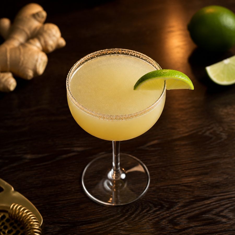 Ginger Margarita สูตรค็อกเทล