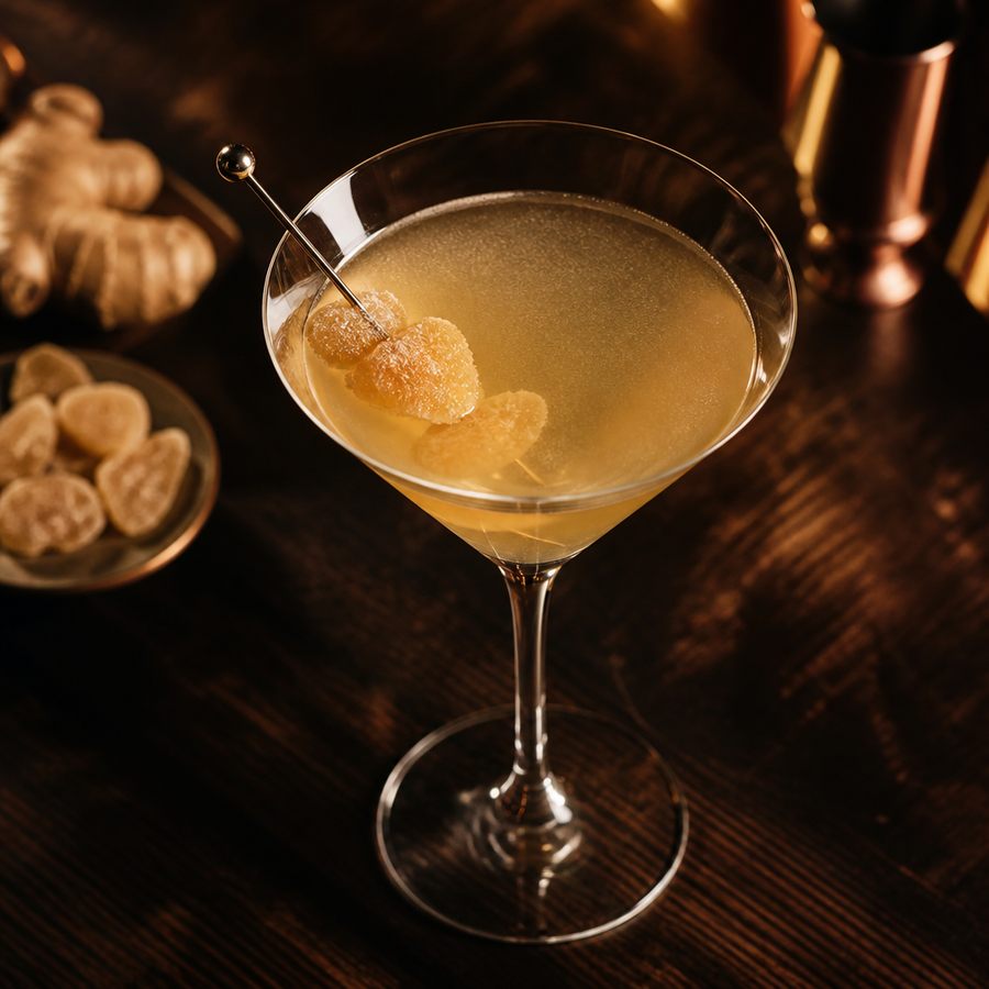 Ginger 'Martini' kokteyl tarifi