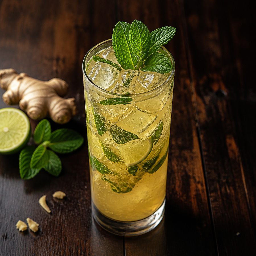 Ginger Mojito rețetă de cocktail