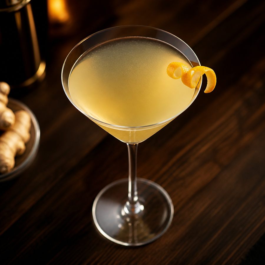Gingertini recept za koktel
