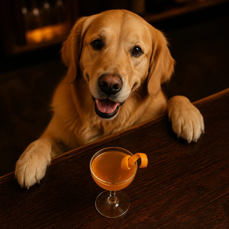 Golden Retriever cocktail opskrift
