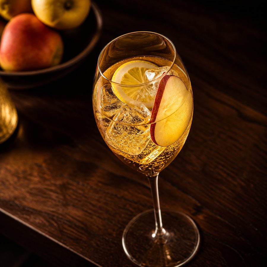 Golden Spritz cocktail opskrift