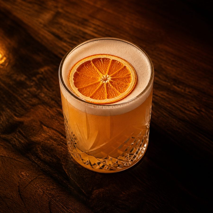 receta del cóctel Grand Sour