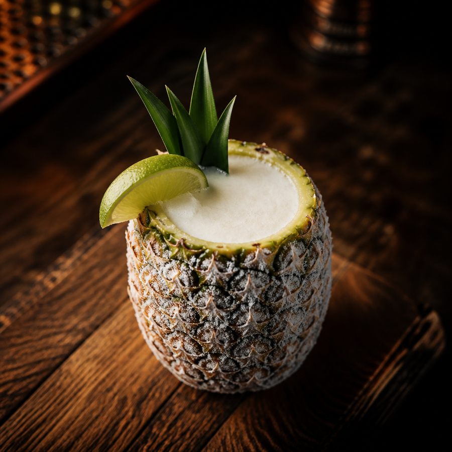 Gresk Piña Colada cocktailoppskrift