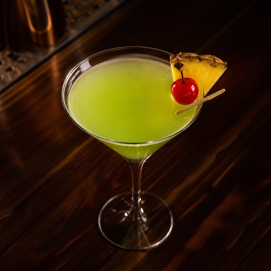 Green Horn cocktail opskrift