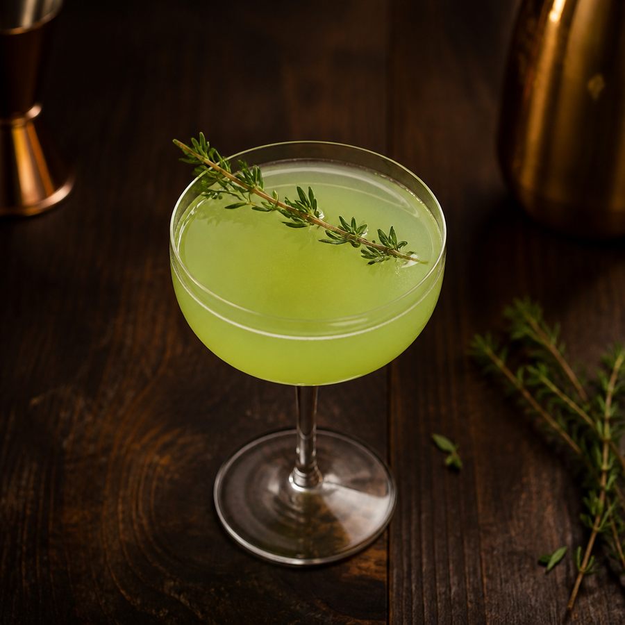 Green Lady recept za koktel