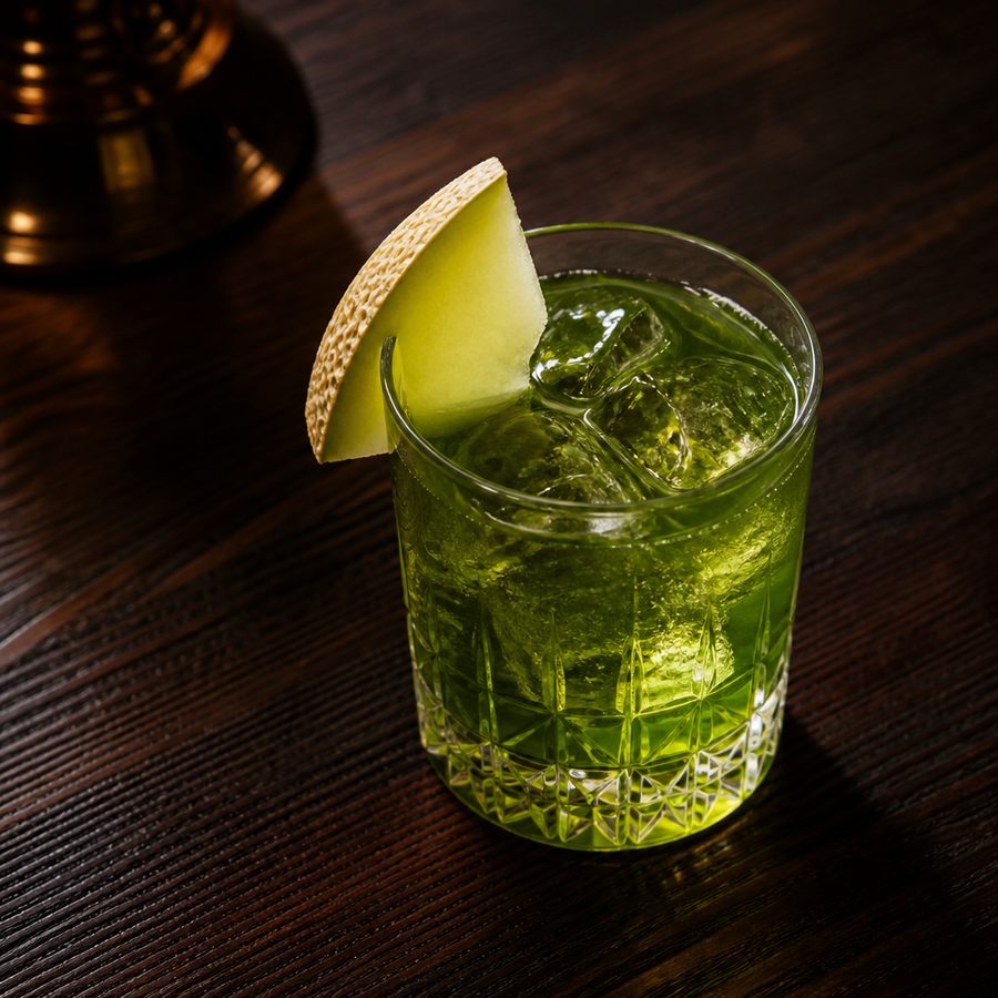 Green Negroni kokteilio receptas