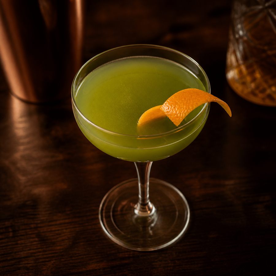 Green Puritan cocktail opskrift