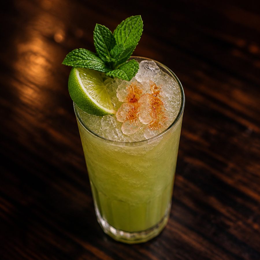 ricetta del cocktail Green Swizzle