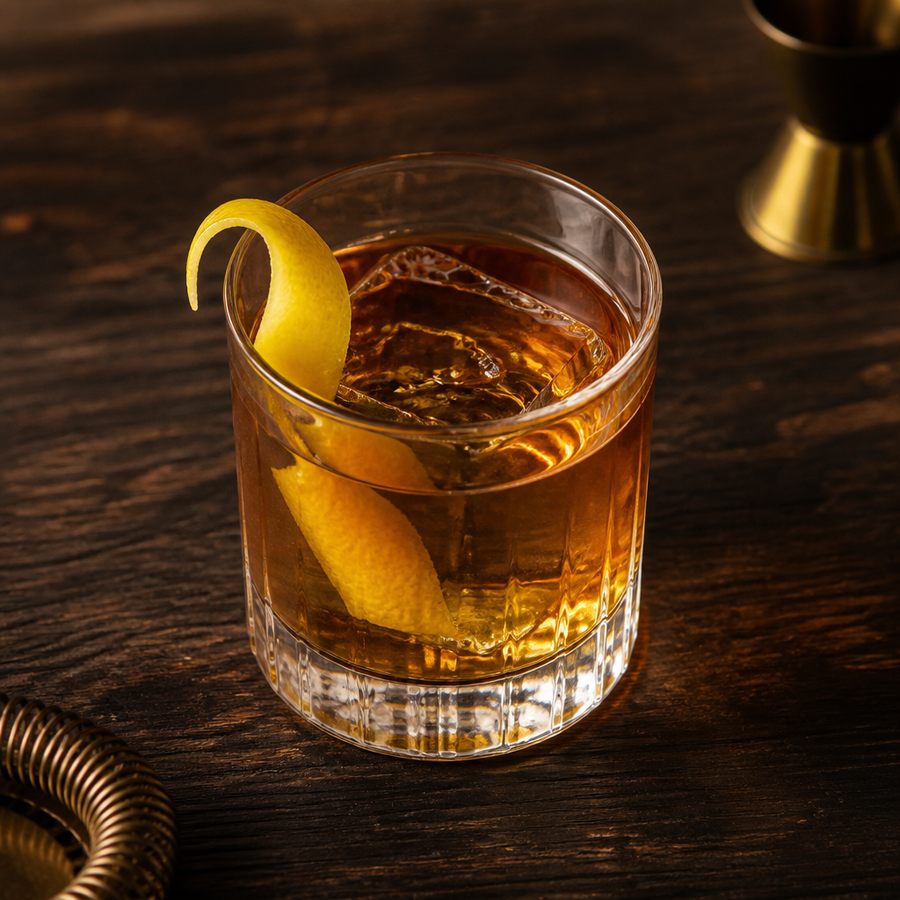 Harry's Improved Whiskey Cocktail cocktail opskrift