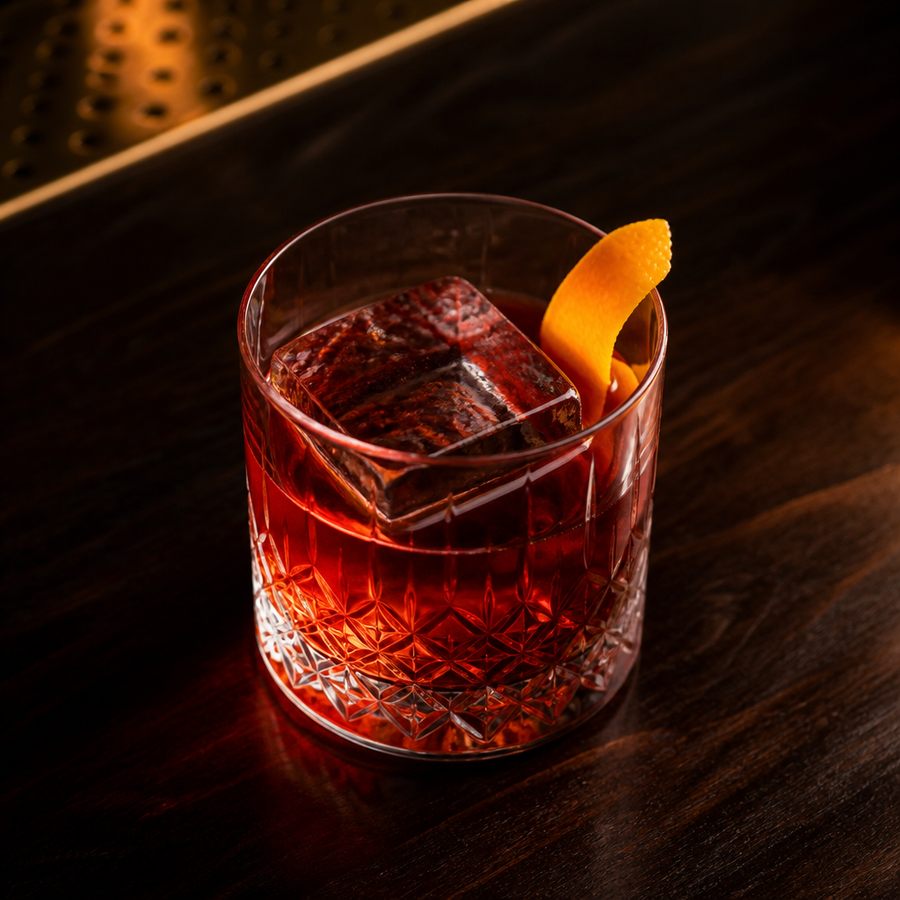 Heering Negroni kokteilio receptas