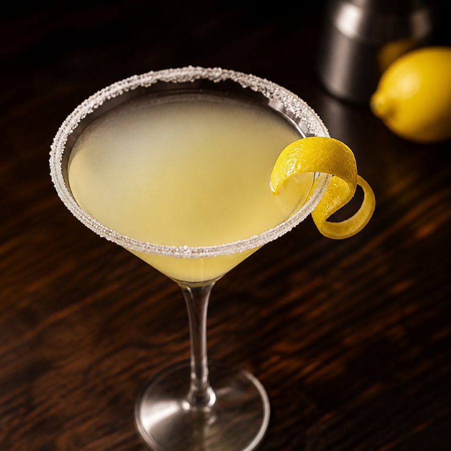 Helenas Lemon Drop Martini Cocktail Rezept