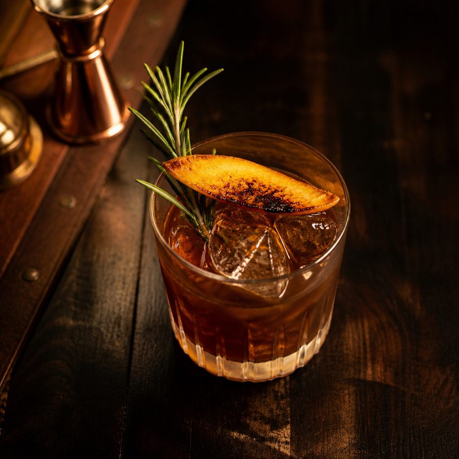 receta del cóctel Highland Moor